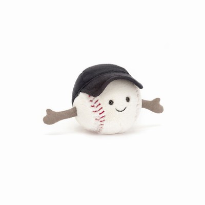 Jellycat Sports Baseball UK | 06128MPUK